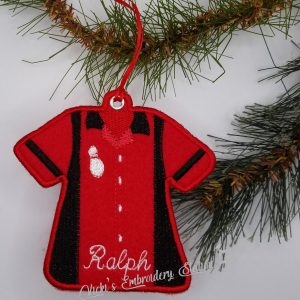 Bowling Shirt Ornament