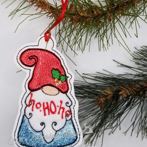 Gnome HoHoHo Ornament Vinyl