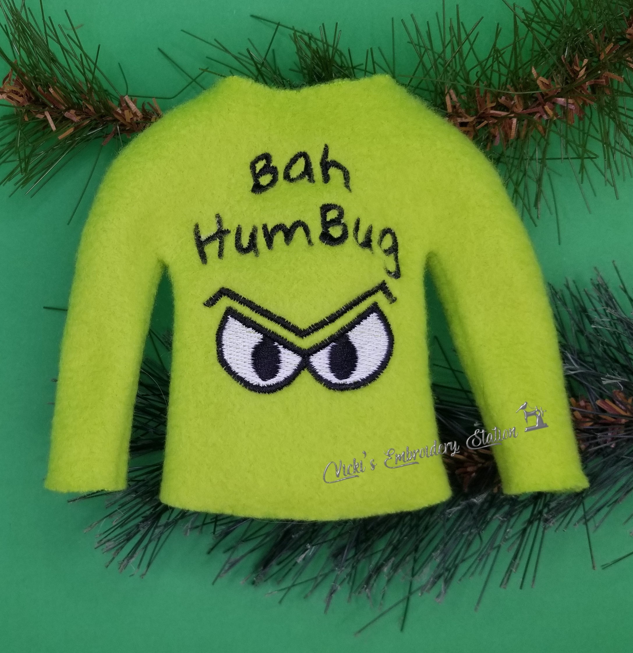 Bah Humbug Elf Sweater
