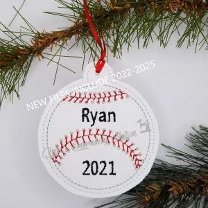 Baseball Ornament