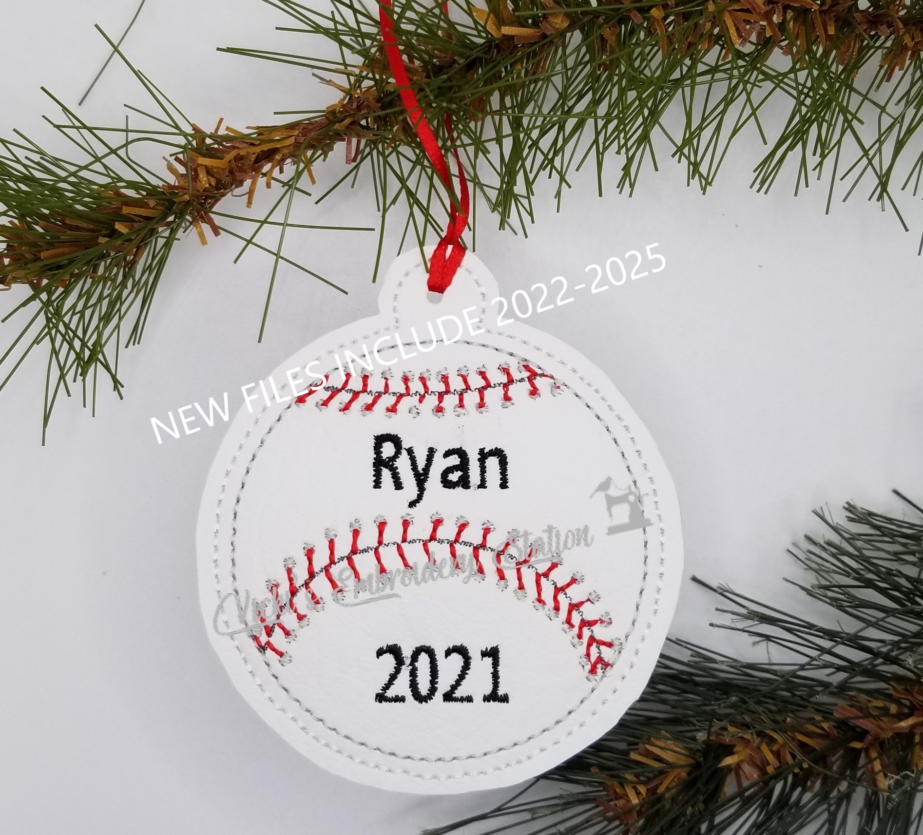 Baseball Ornament