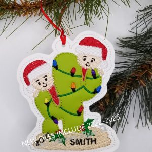 Cactus Family of 2 Ornament