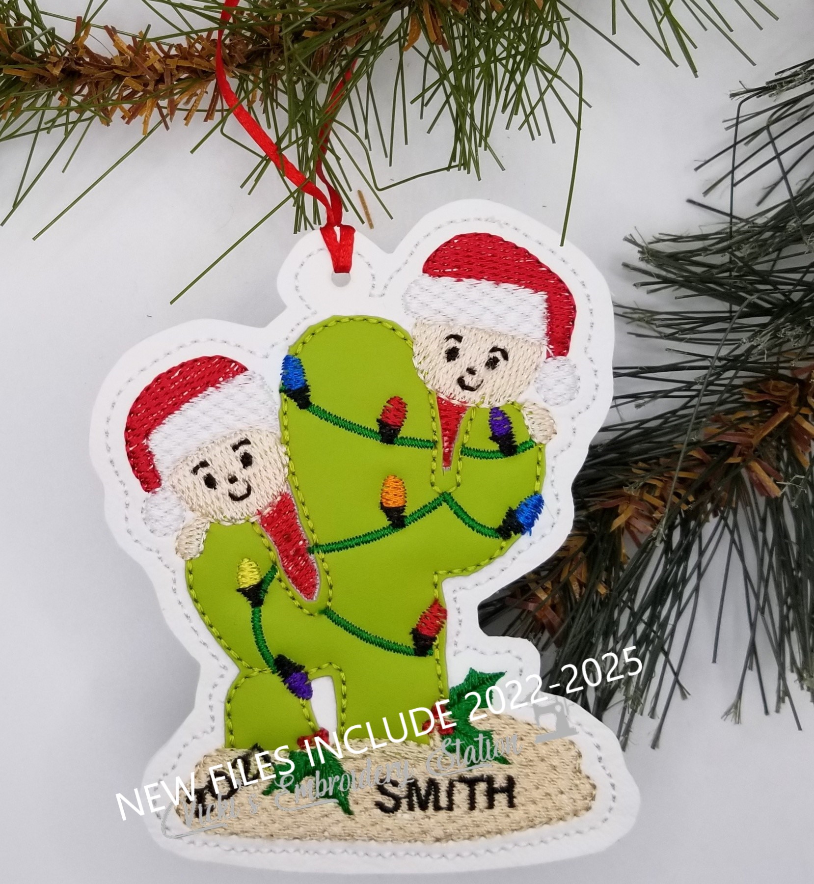 Cactus Family of 2 Ornament