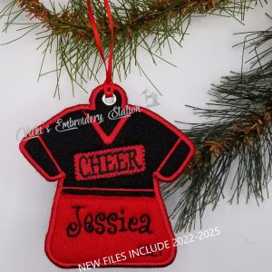 Cheer Outfit Ornament