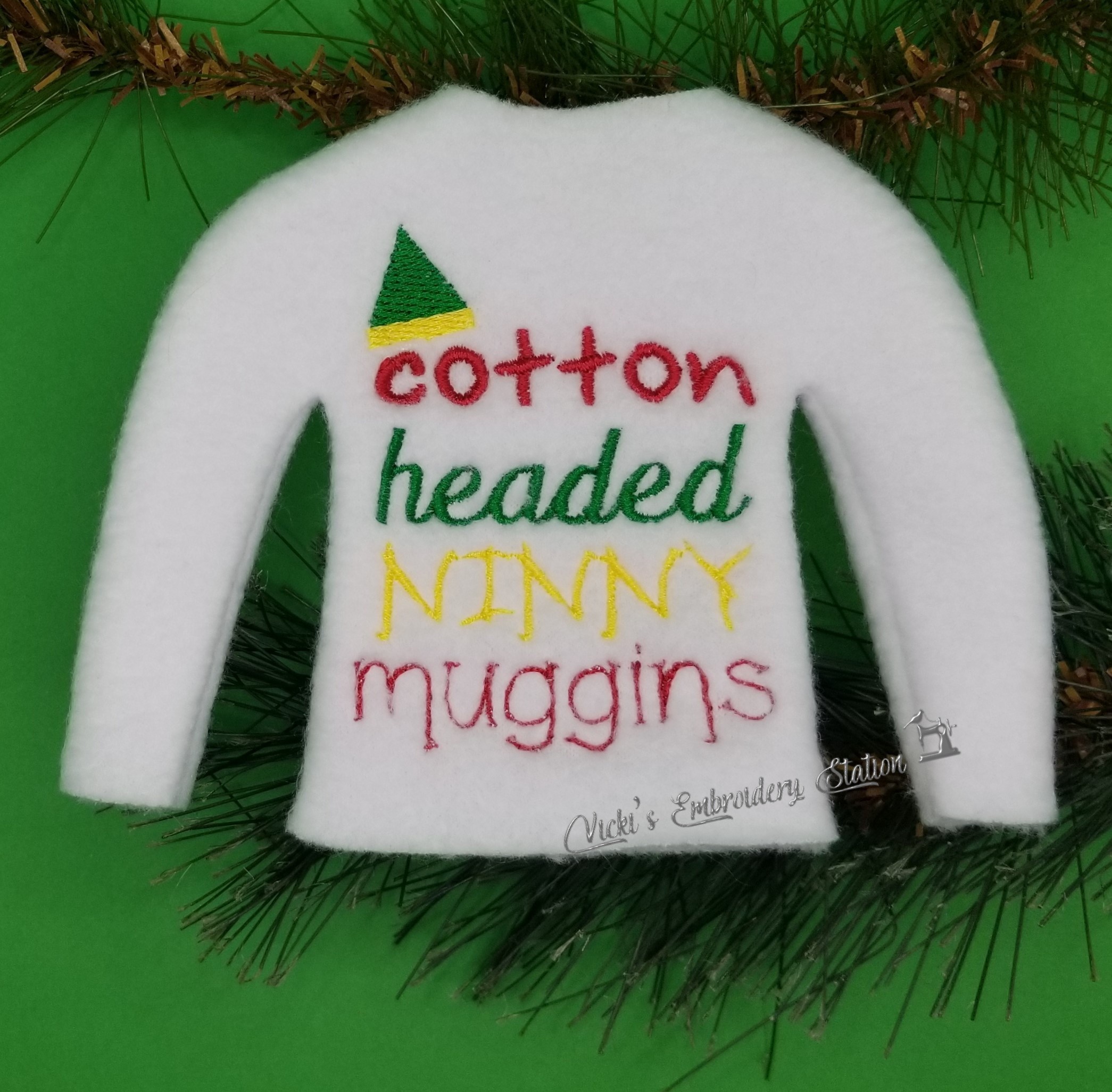 Cotton Headed Ninny Muggins Elf Sweater