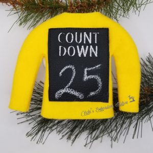 Count Down Elf Sweater