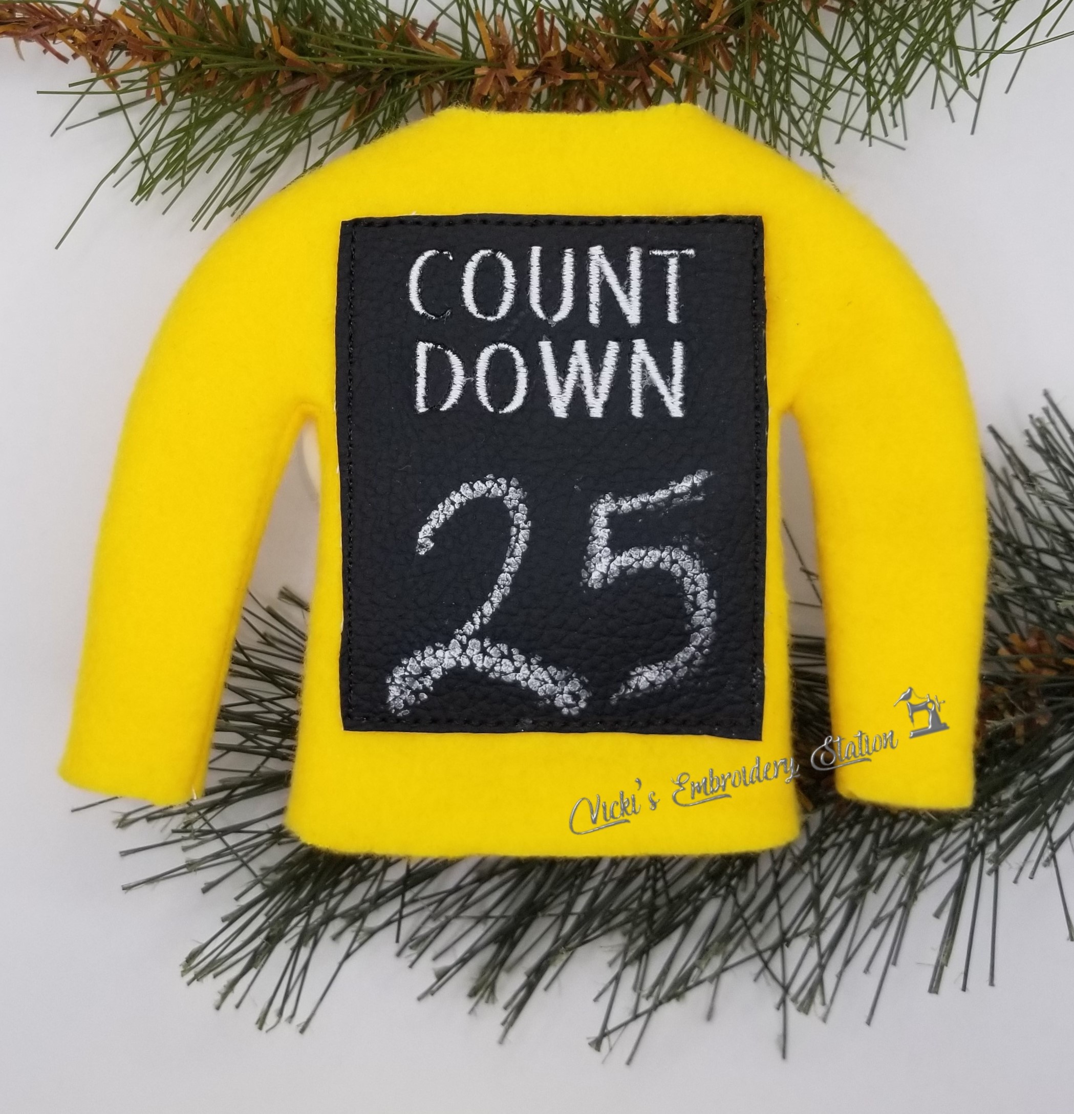 Count Down Elf Sweater