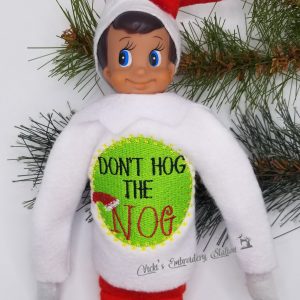 Don't Hog the Nog Elf Sweater