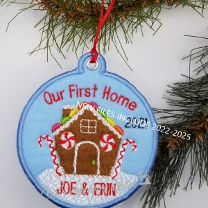Gingerbread House 1st Home Ornament
