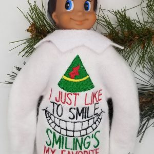 I Like To Smile Smiling's My Favorite Elf Sweater