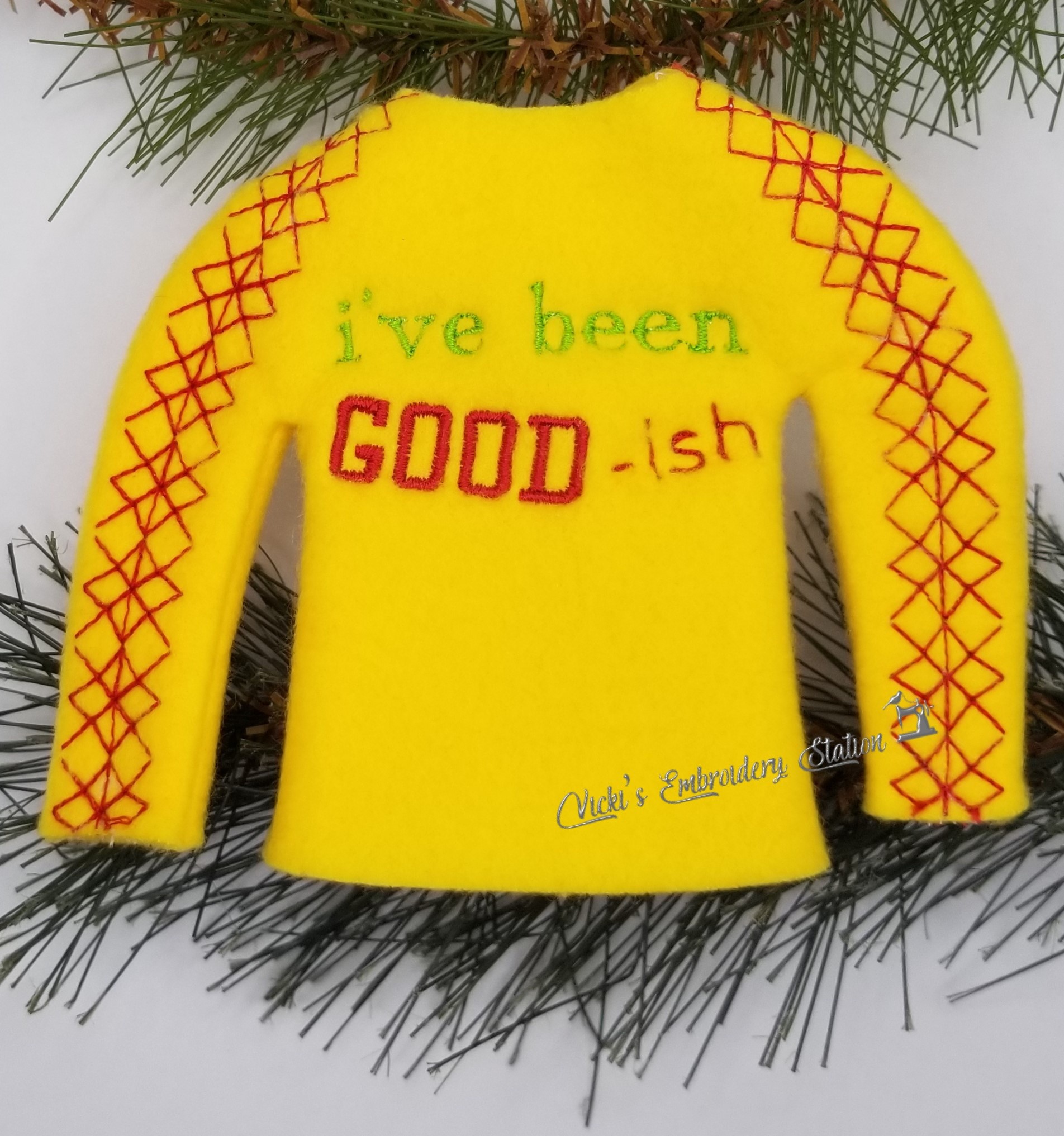 I've Been Good-ish Elf Sweater