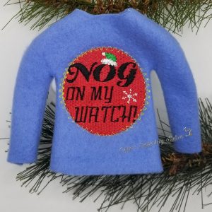 Nog On My Watch Elf Sweater