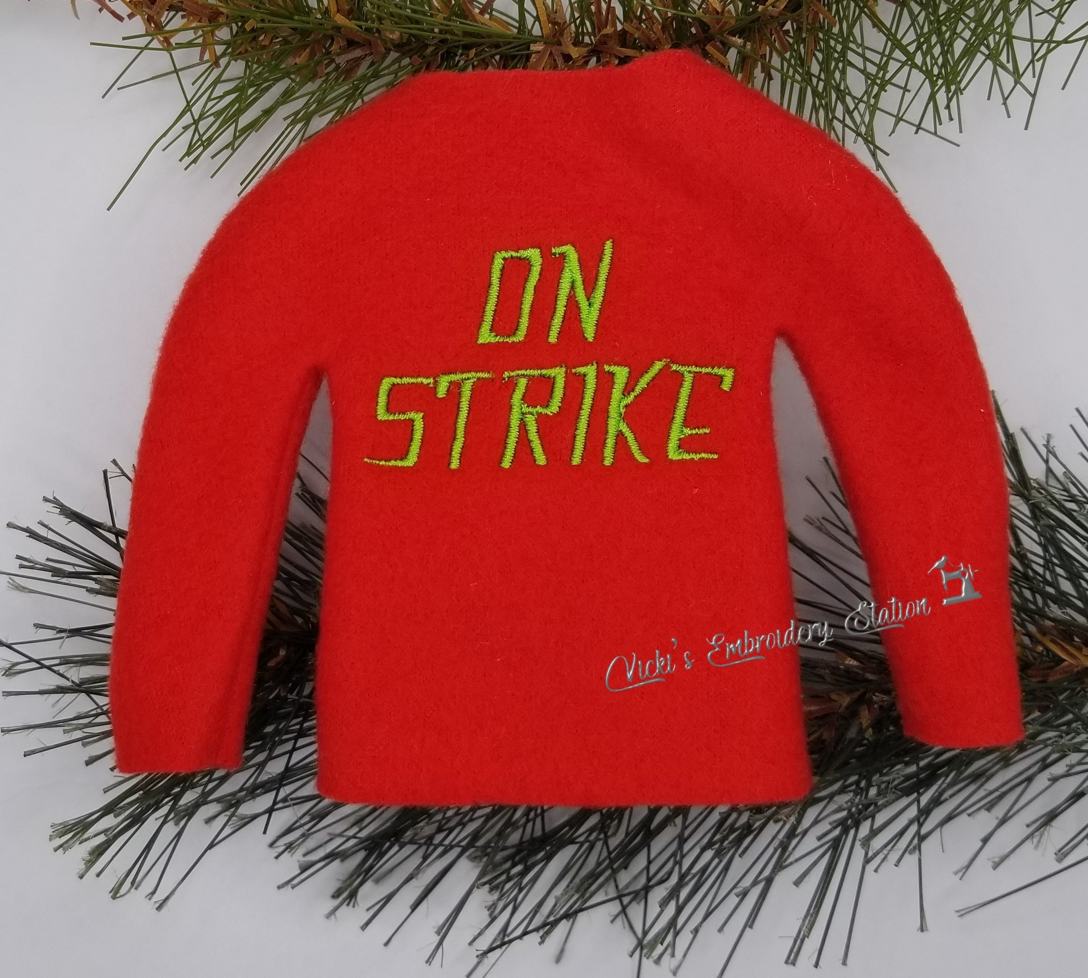 On Strike Elf Sweater