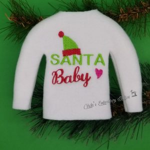 Santa Baby Elf Sweater
