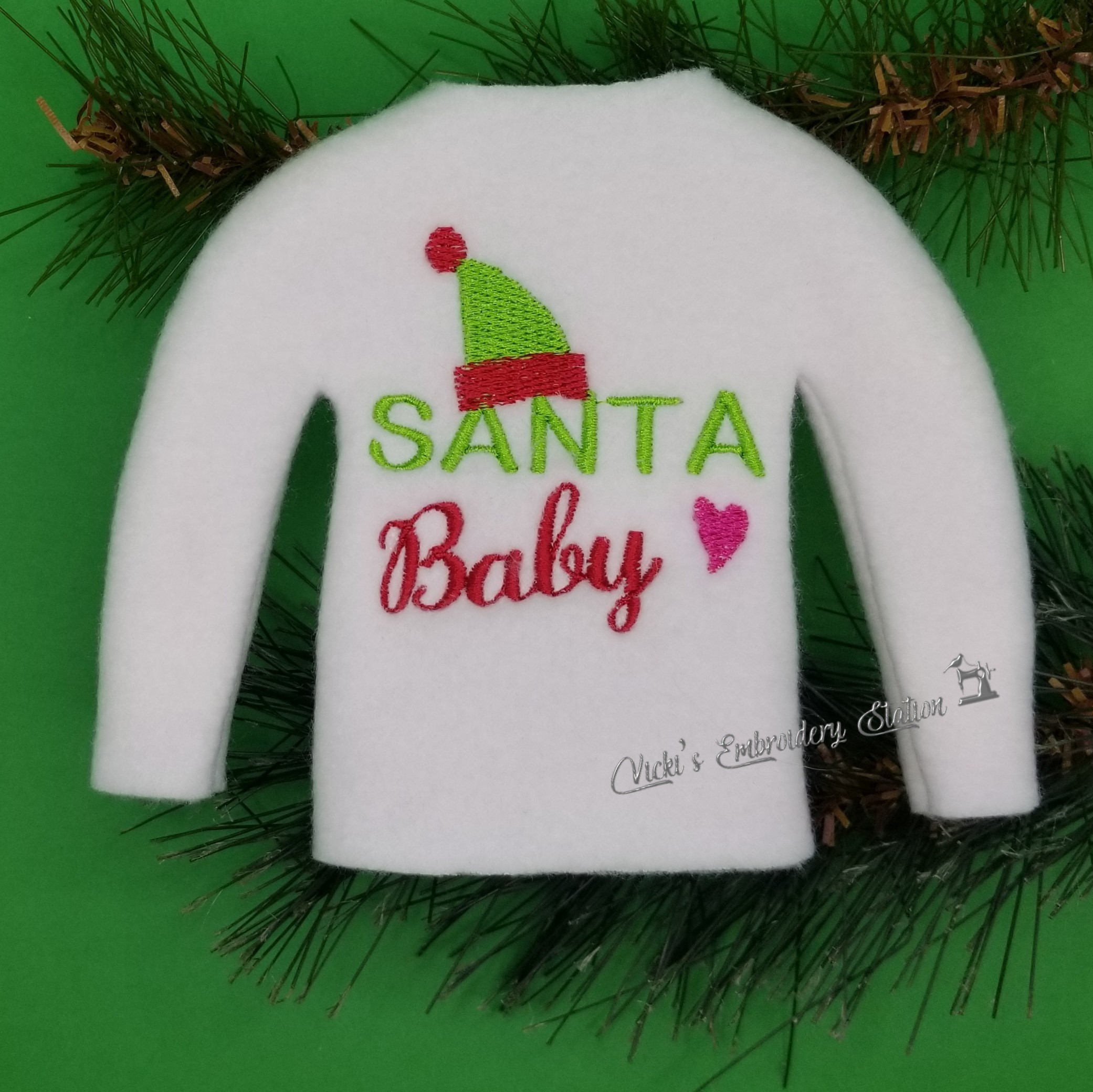 Santa Baby Elf Sweater
