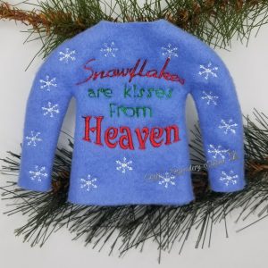 Snowflakes Are Kisses From Heaven Elf Sweater