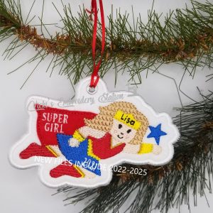 Super Girl Ornament VES