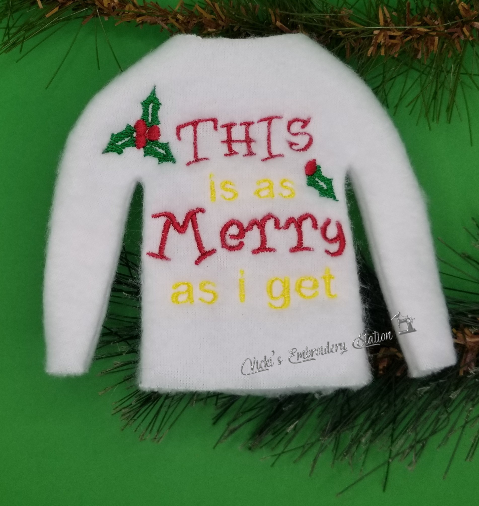 This Is As Merry As I Get Elf Sweater