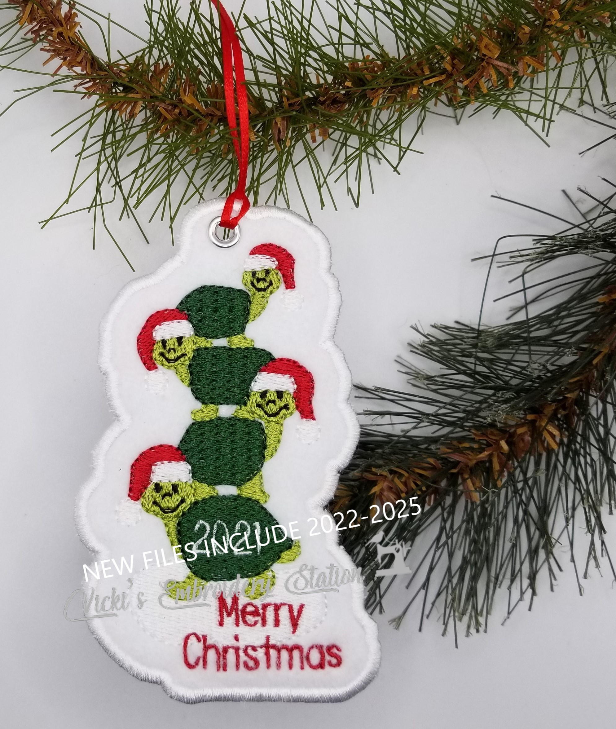 Turtle Family of 4 Ornament
