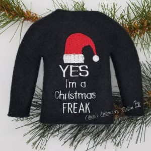 Yes I'm a Christmas Freak Elf Sweater