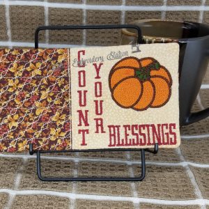 Count Your Blessings Mug Rug VES