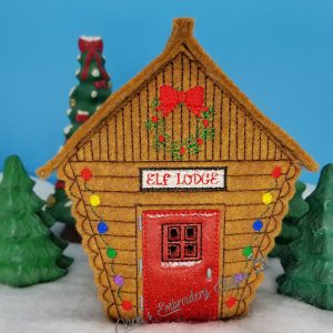 Gingerbread Elf Lodge Large VES