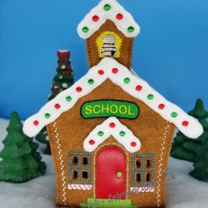 Gingerbread School House Large VES