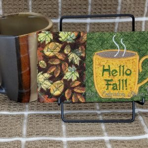 Hello Fall Mug Rug VES