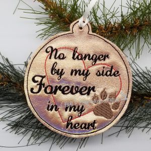 Forever In My Heart CAT Memorial Ornament VES