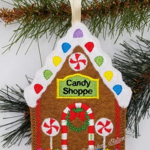 Gingerbread Candy Shoppe Ornament VES