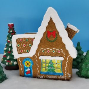 Gingerbread House w/ Tree Large VES