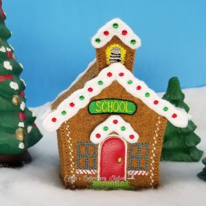 Gingerbread School House Small VES