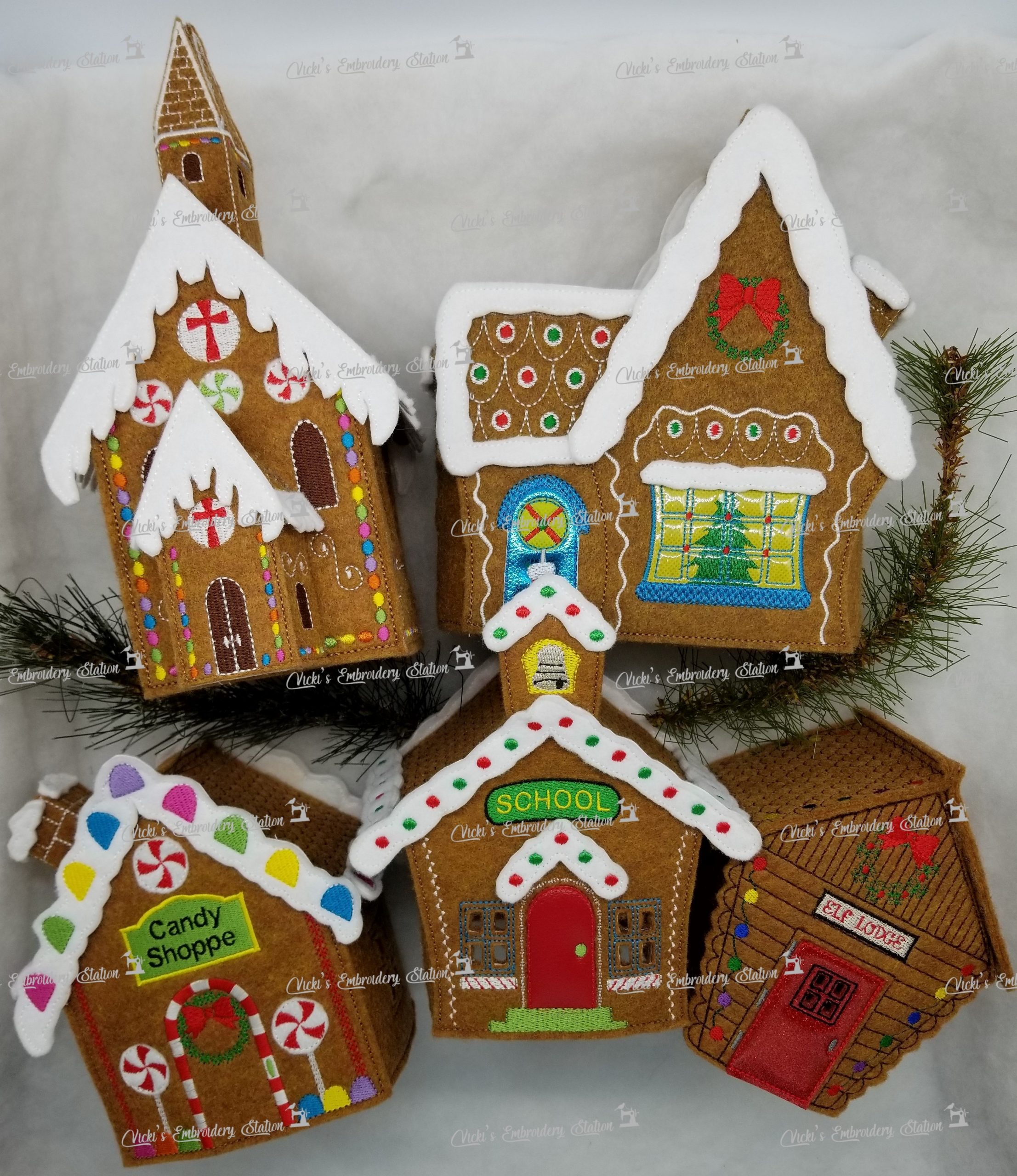 Gingerbread Village Bundle LARGE VES