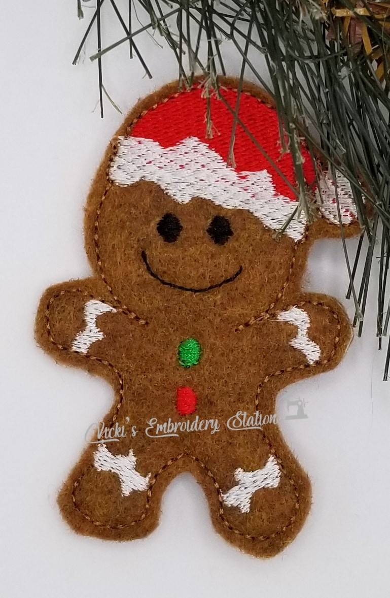 Gingerbread Men Felties 6 PIECE (Grouped) VES - Image 7