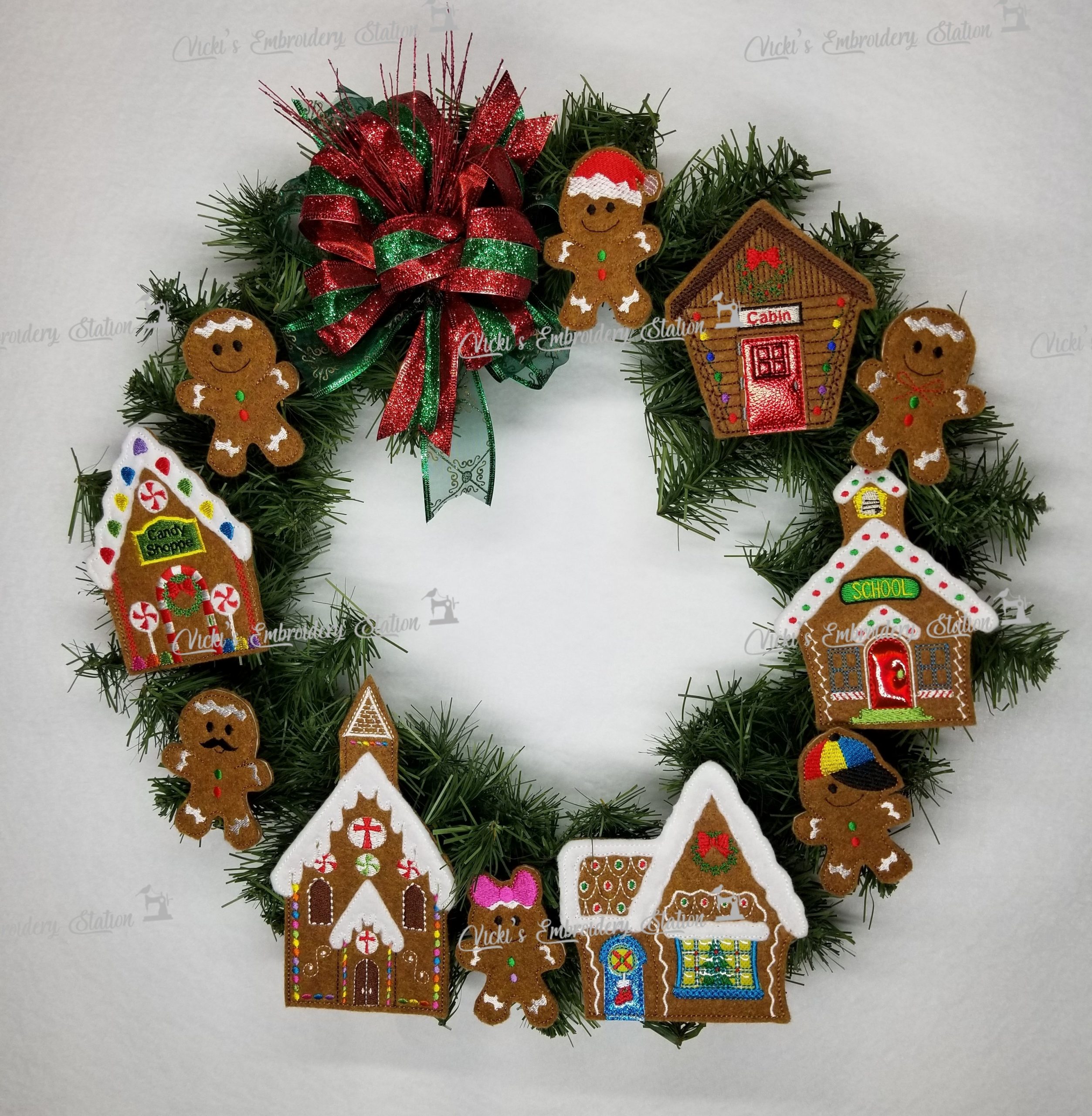 Gingerbread Village Felties VES