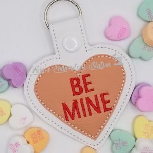 Be Mine Heart Key Fob VES