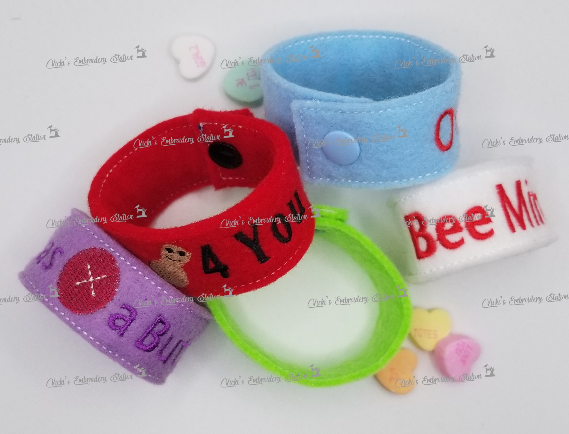 What A Catch Valentine Bracelet VES - Image 2