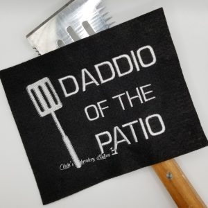 Daddio Of The Patio Word Art VES