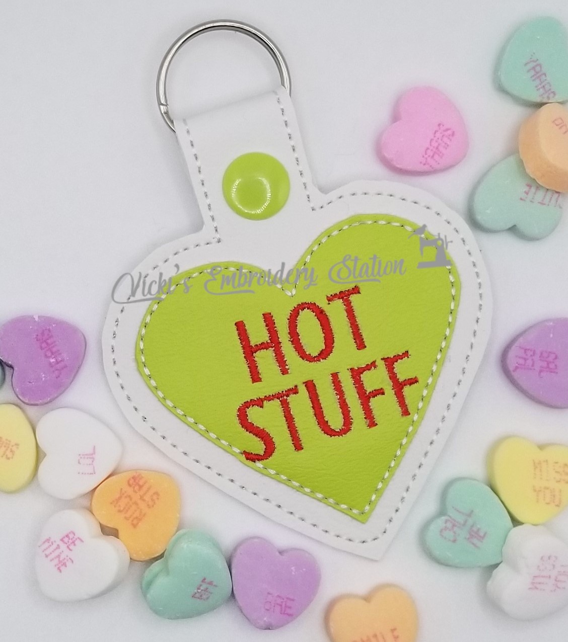 Hot Stuff Heart Key Fob VES