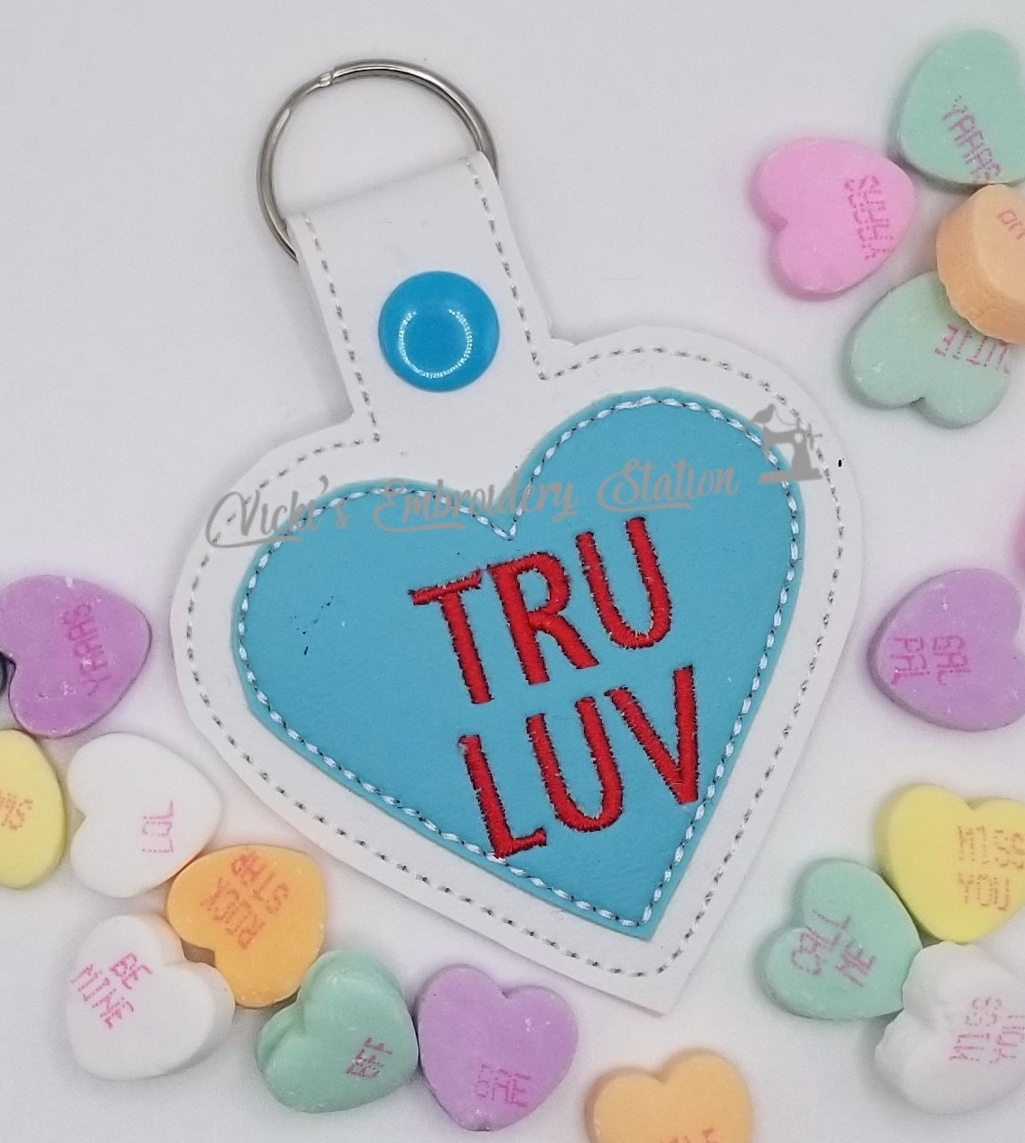 Tru Luv Heart Key Fob VES