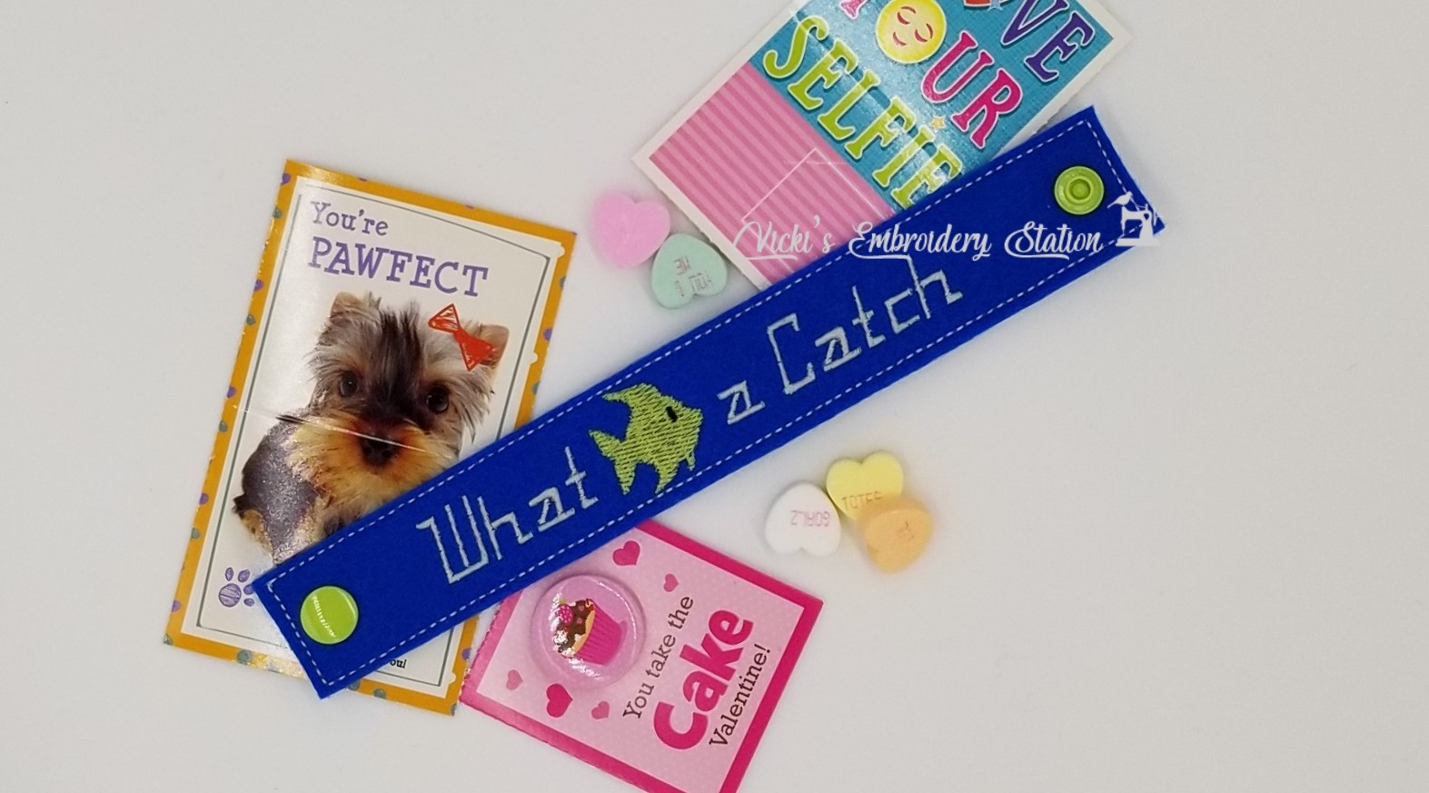 What A Catch Valentine Bracelet VES