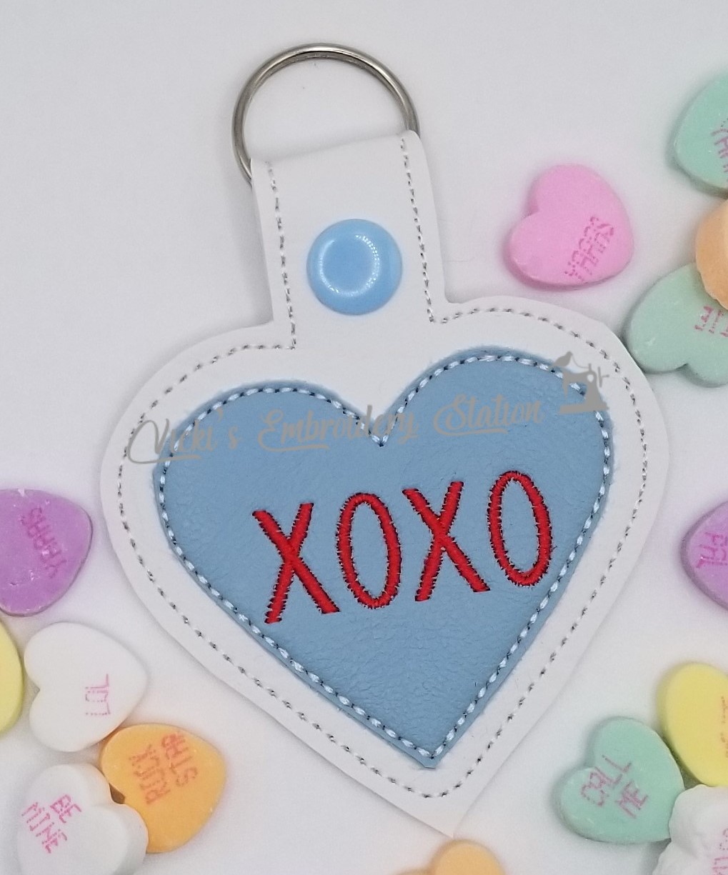 XOXO Heart Key Fob VES