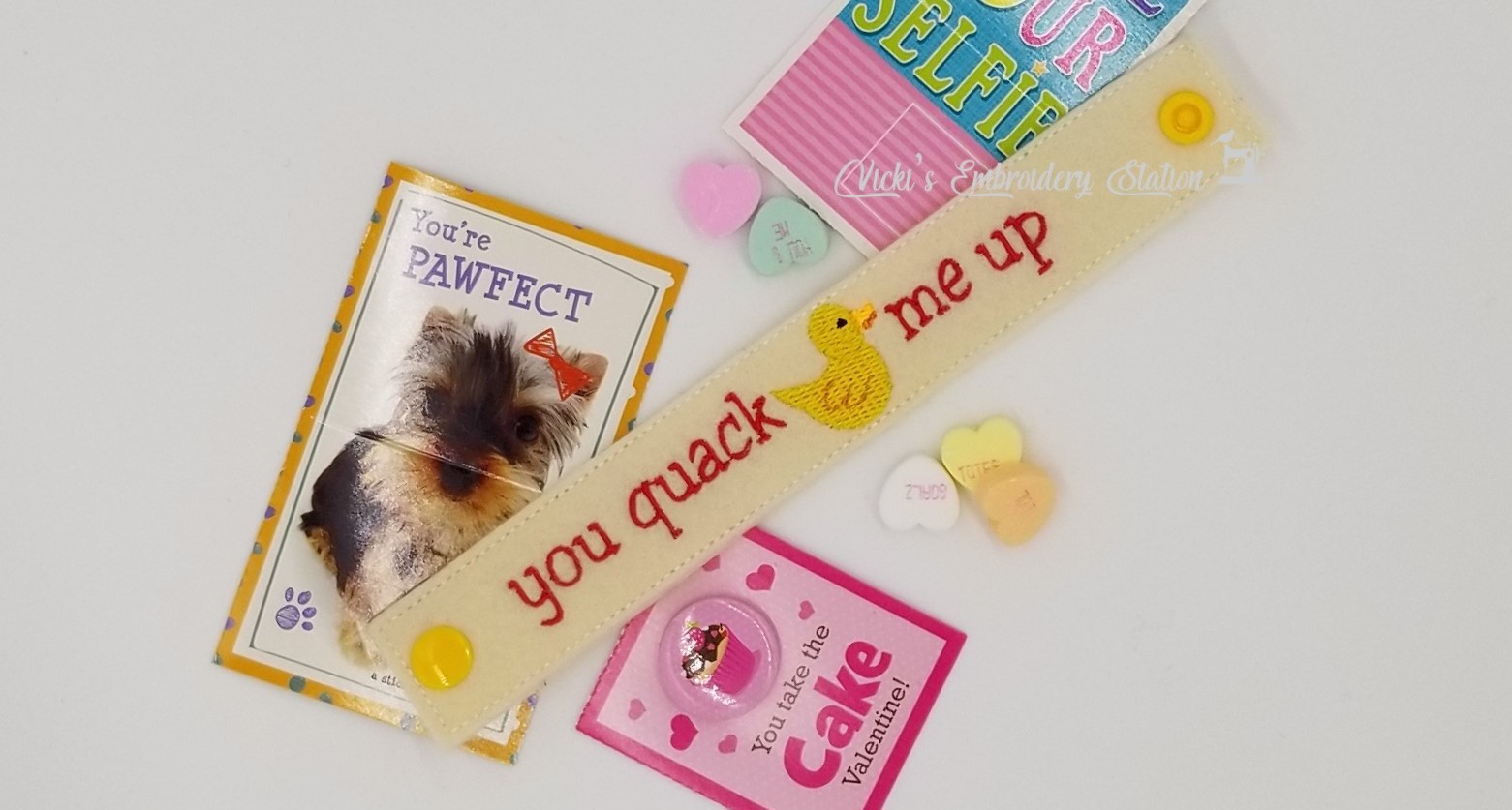 You Quack Me Up Valentine Bracelet VES