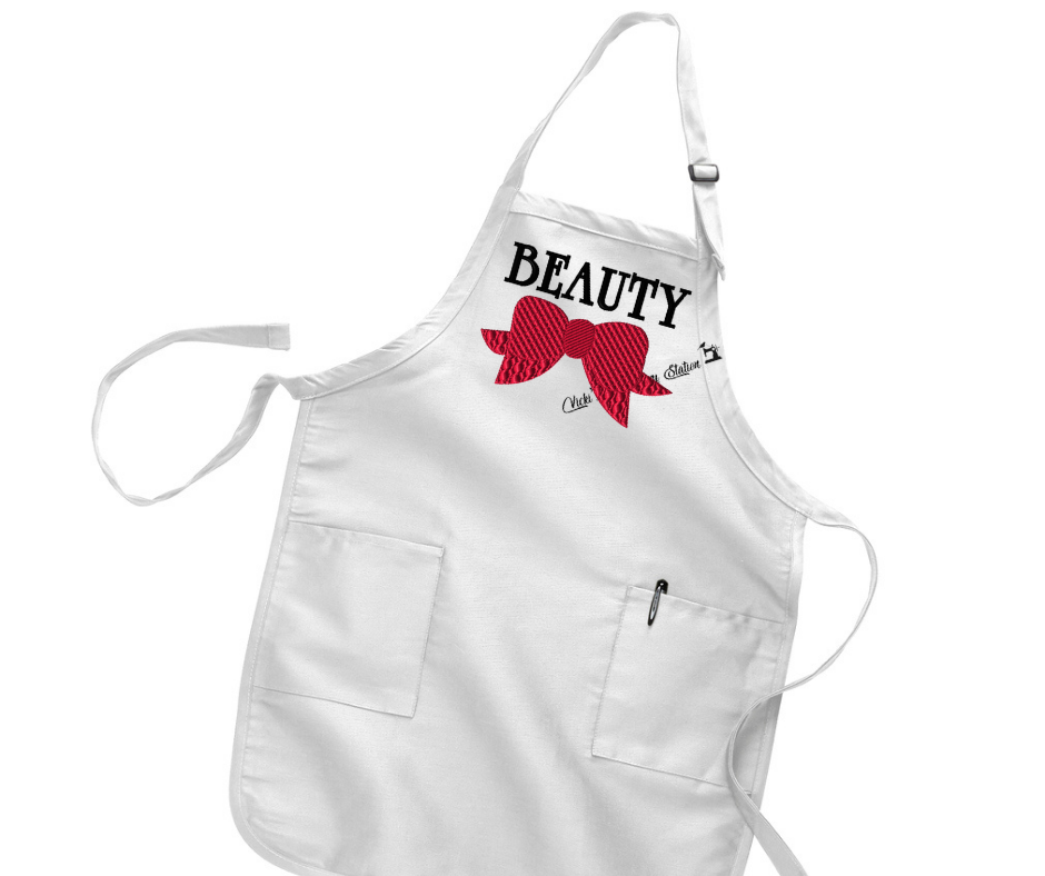 Beauty W/Bow Word Art VES - Image 2