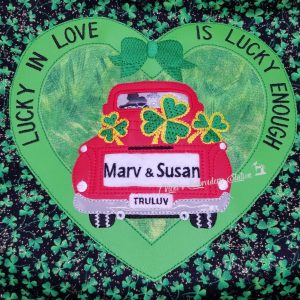Shamrock Heart Red Truck VES