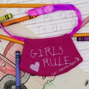 Encouragement Buddies Girls Rule Cape VES