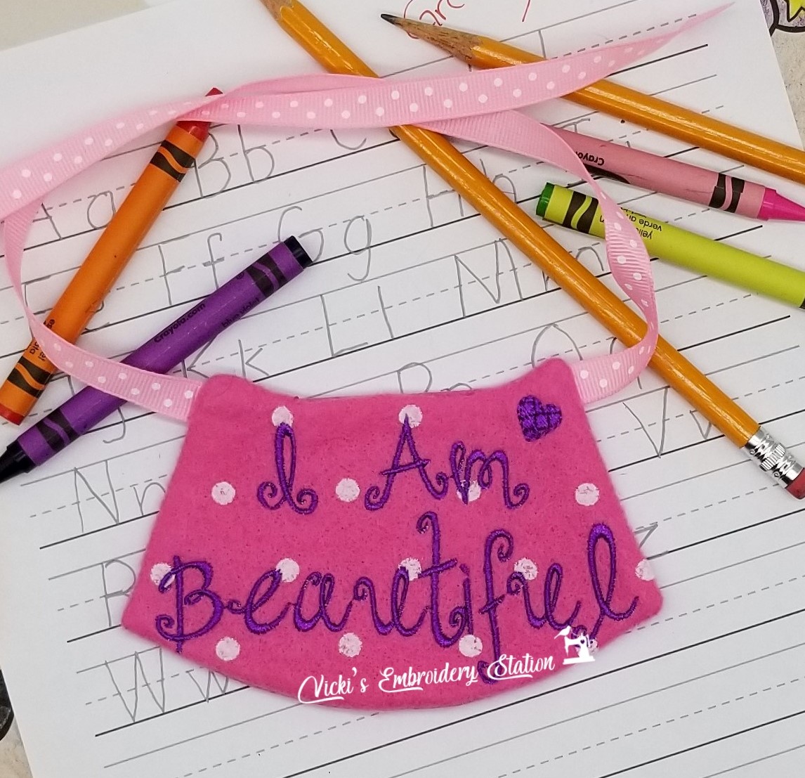 Encouragement Buddies I Am Beautiful Cape VES