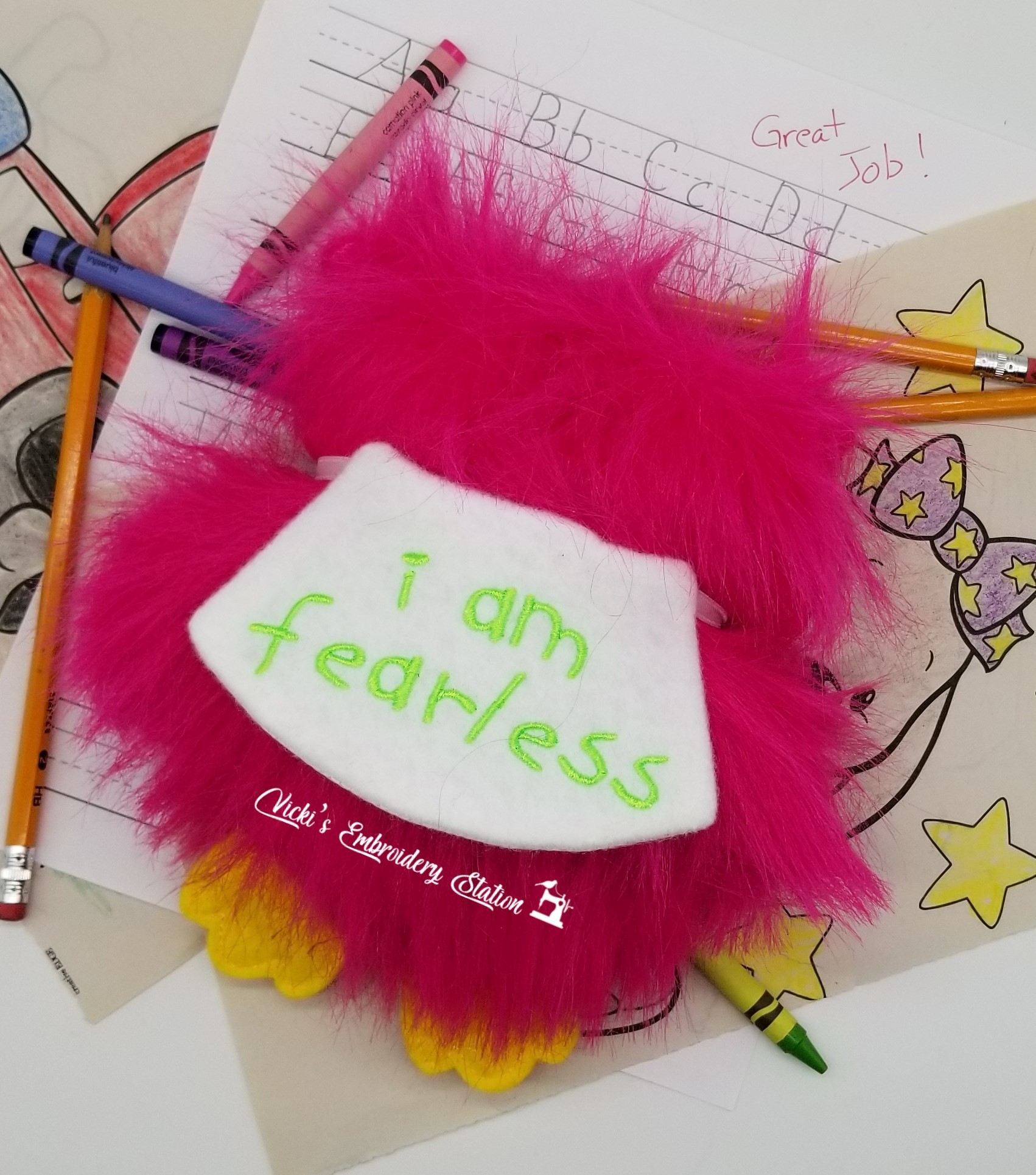 Encouragement Buddies I Am Fearless Cape VES - Image 2