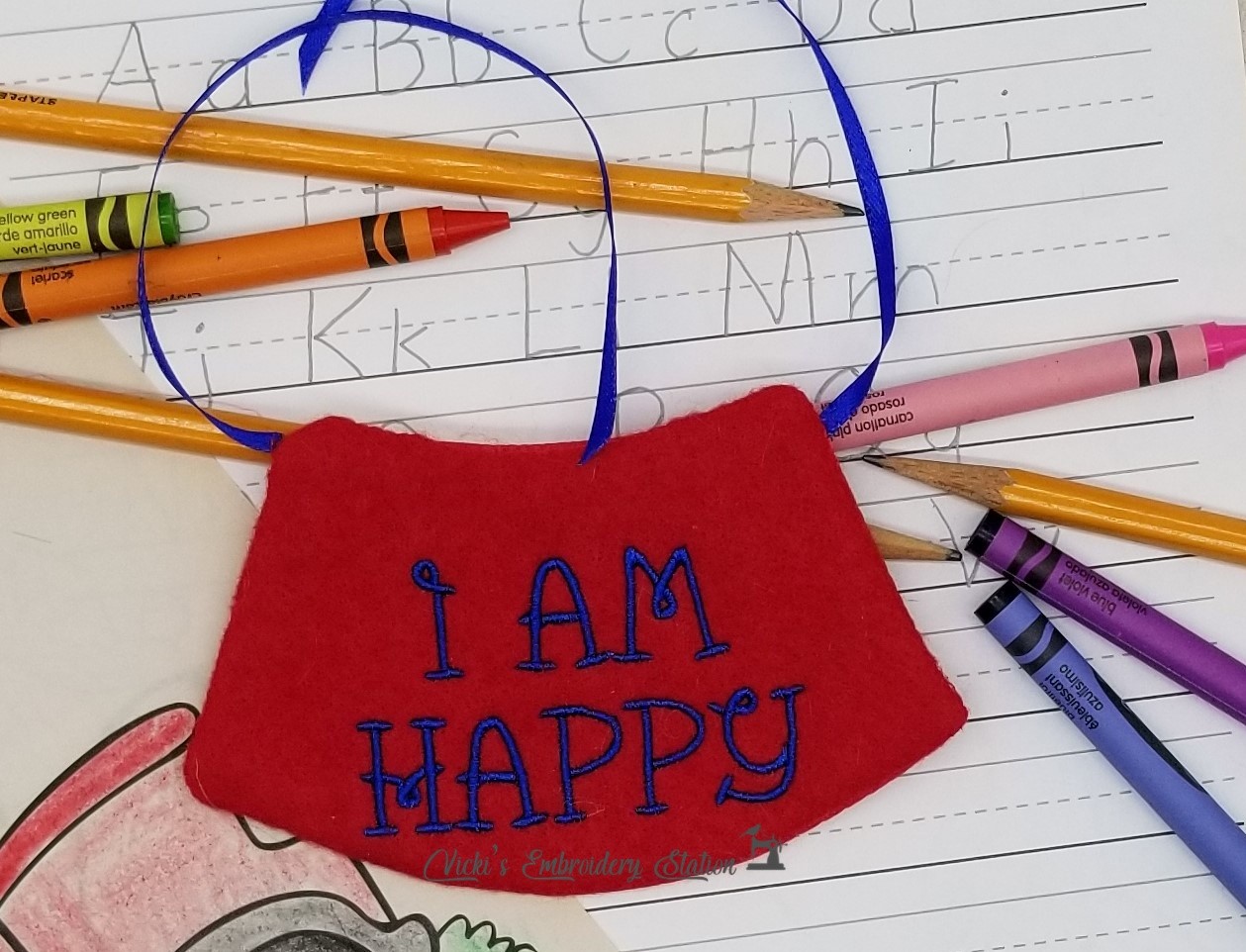 Encouragement Buddies I Am Happy Cape VES