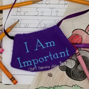 Encouragement Buddies I Am Important Cape VES
